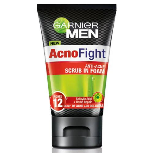 Garnier men acno fight anti-acne facewash 100ml
