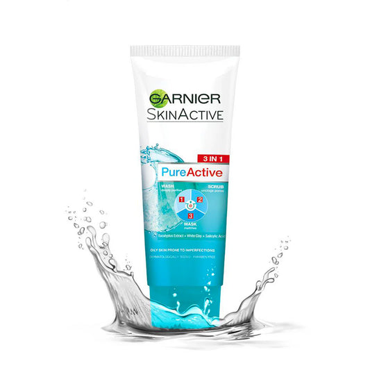 Garnier skin active 3in1 clay 100ml