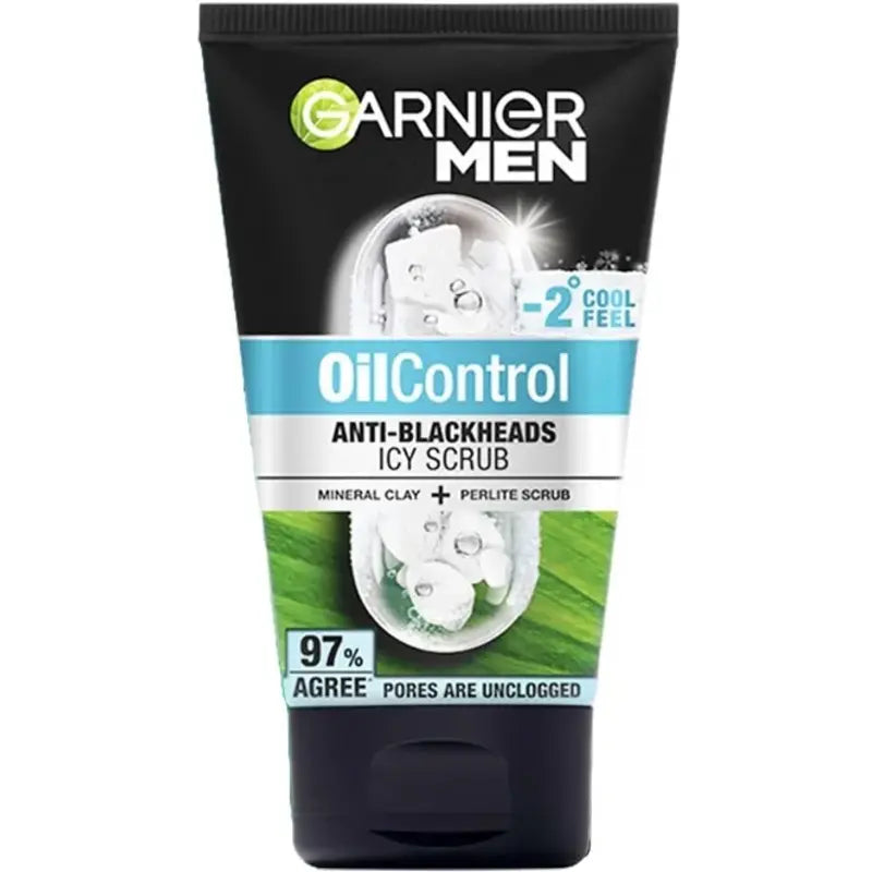 GARNIER MEN OIL CONTROL (ANTI-BLACKHEADS) 100ML FACEWASH