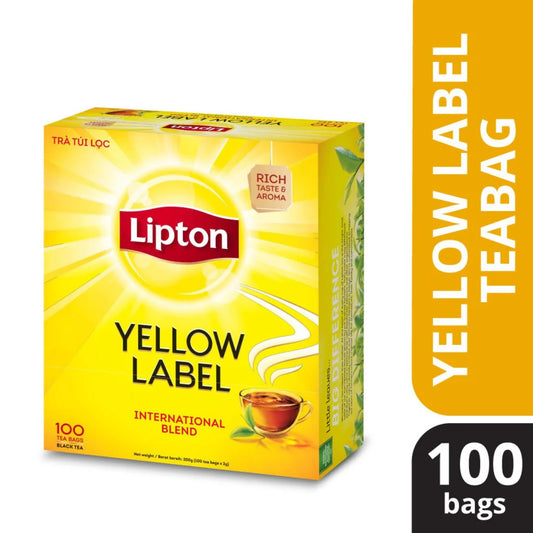 LIPTON YELLOW LABLE TEA BAGS 100PCS