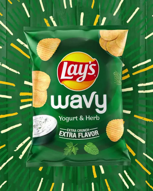 Lay's Wavy Yogurt & Herb Rs-50