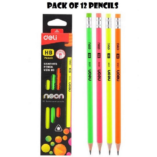 Deli neon pencil box