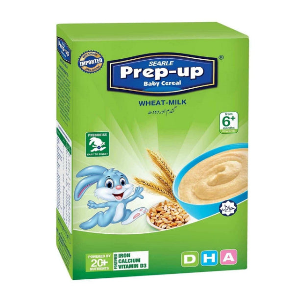Searle Prep-Up Baby Cereal Wheat & Milk 175g