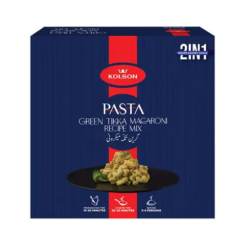 KOLSON GREEN TIKKA MACRONI 250G