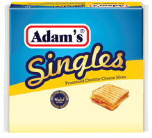 Adam's Cheddar Singles 200-gm