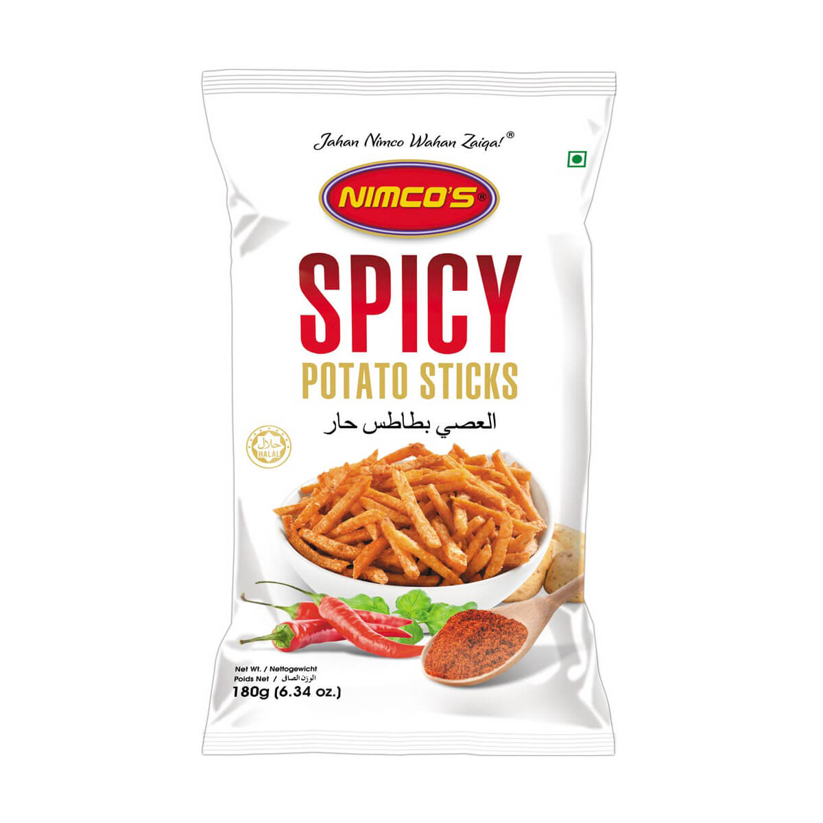 NIMCOS SPICY POTATO STICKS