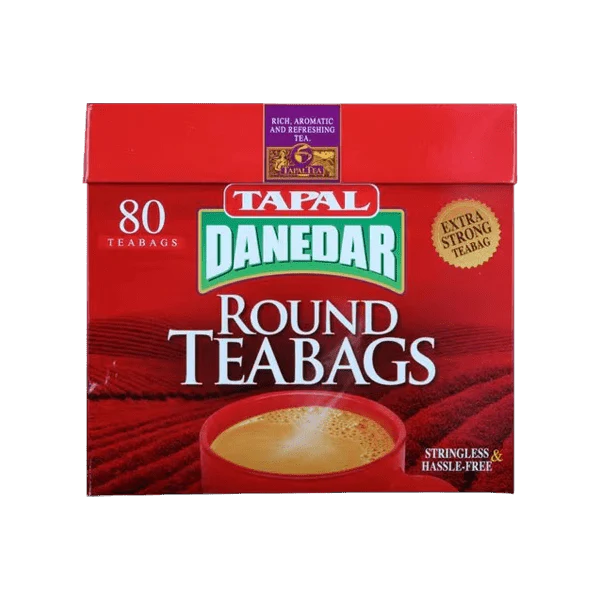 Tapal Danedar Round Tea Bags (Pack of 80)