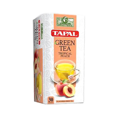 Tapal Green Tea Tropical Peach 30 Tea Bags