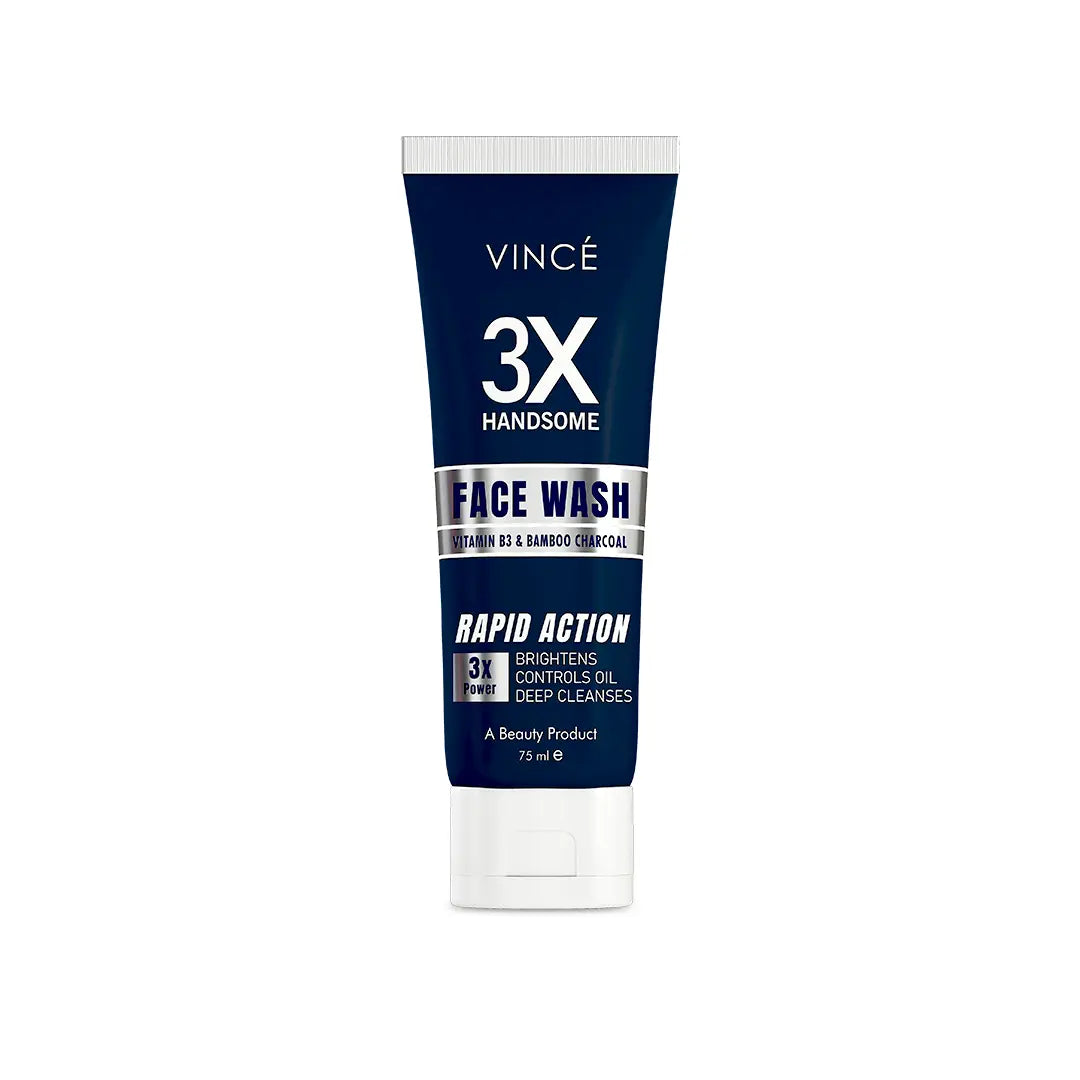 Vince 3x handsome facewash 75ml