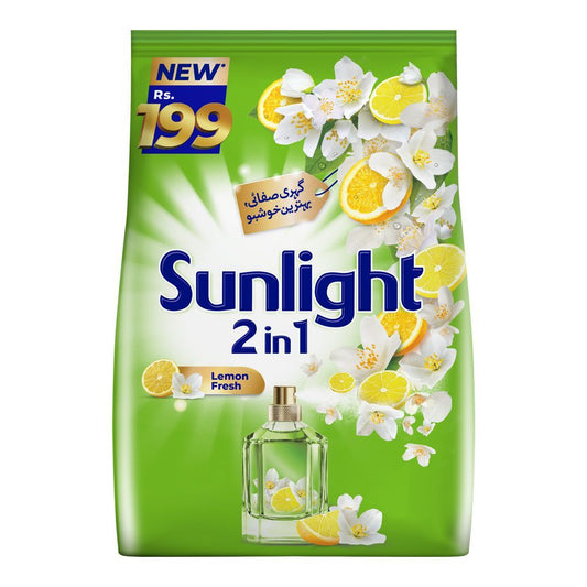 Sunlight 2in1 Clean & Fresh Detergent Washing Powder, 760g