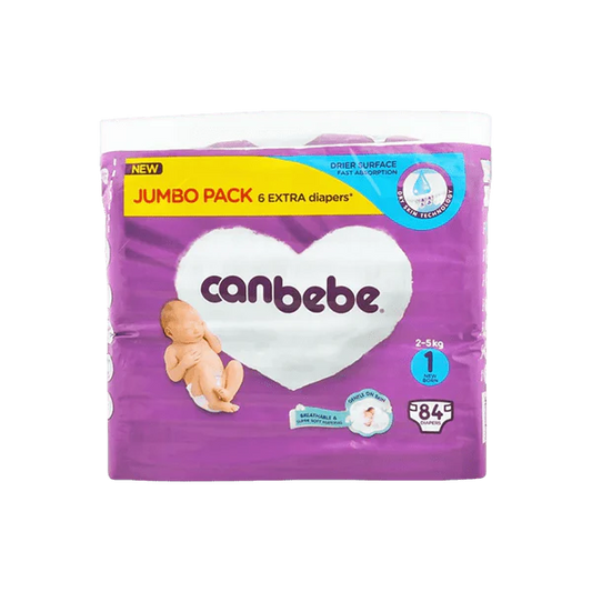 CANBEBE DIAPERS SIZE 1 NEW BORN