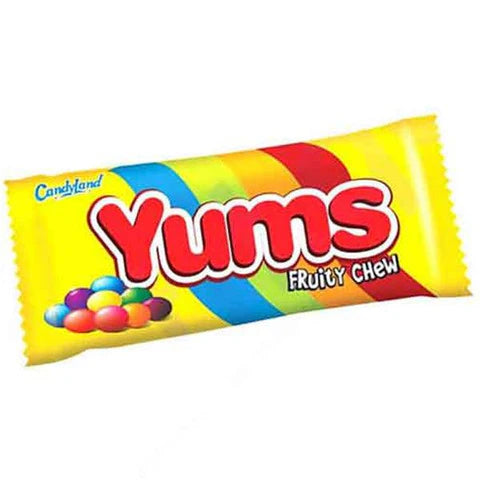 CANDYLAND YUMS FRUITY 12 PACK
