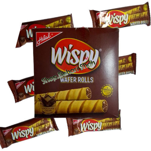 Wispy Chocolate Coated Wafer