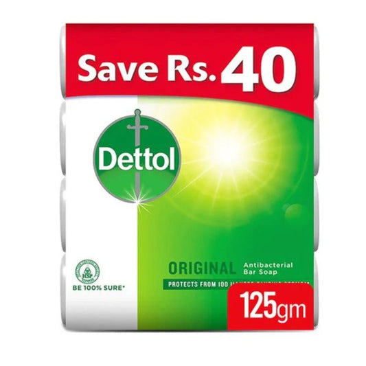 Dettol Original Soap 4 Pcs Bundle