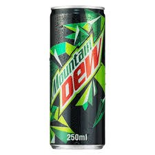 MOUNTAIN DEW TIN 250ML
