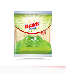 DAWN BREAD MILKY 4PCS