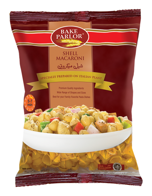 BAKE PARLOR SHELL MACRONI 400G