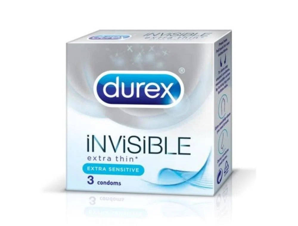 DUREX INVISIBLE EXTRA THIN 3 PCS