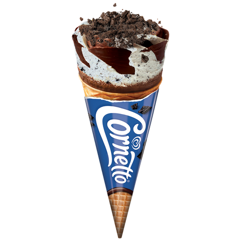 WALLS CORNETTO COOKIES AND CREAM CONE