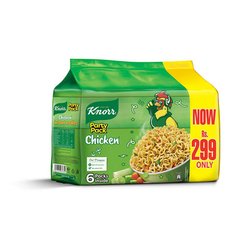 KNORR CHICKEN INSTANT NOODLES PARTY PACK 300G