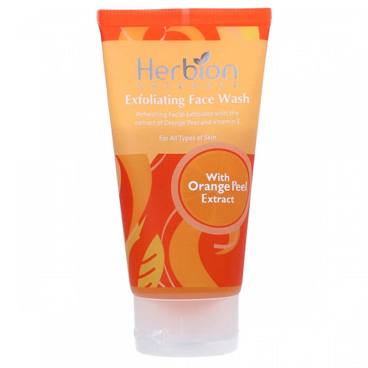 HERBION EXFOLIATING FACE WASH 100ML