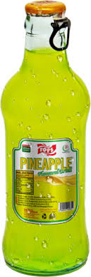 Tops Pineapple Fruit Drink Bottle, 250ml