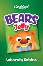 CANDYLAND BEAR JELLY RS-50