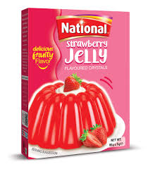 National Strawberry Jelly Powder 80g