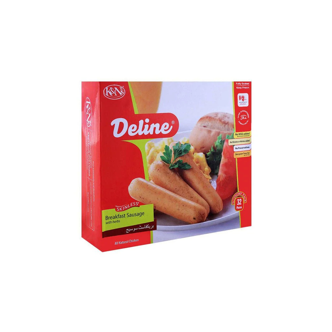 K&N's Deline Breakfast Sausages Chicken 720g