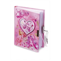 Fancy lock diary small