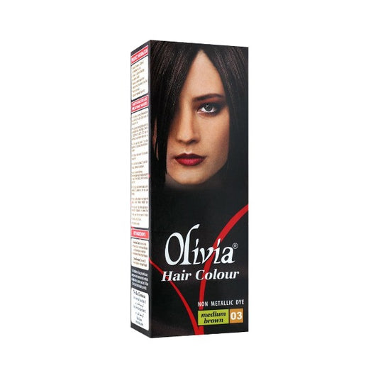 Olivia Hair Colour 03 Medium Brown 50ml