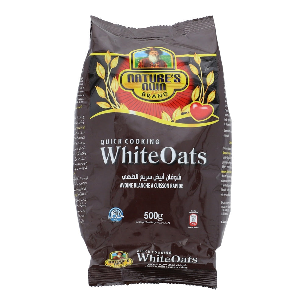 Nature's Own White Oats 500g