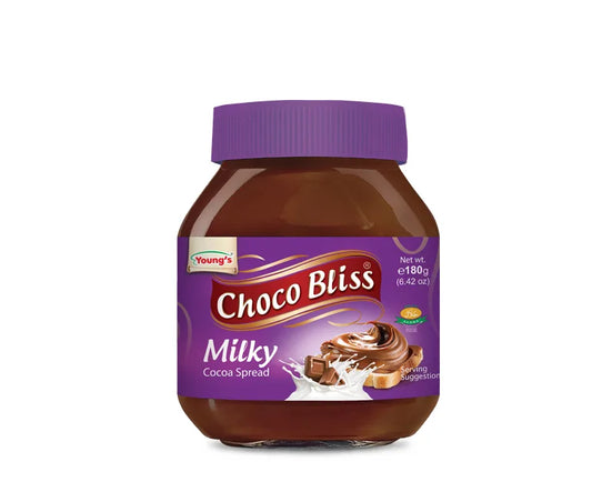 Youngs choco bliss milky 180g