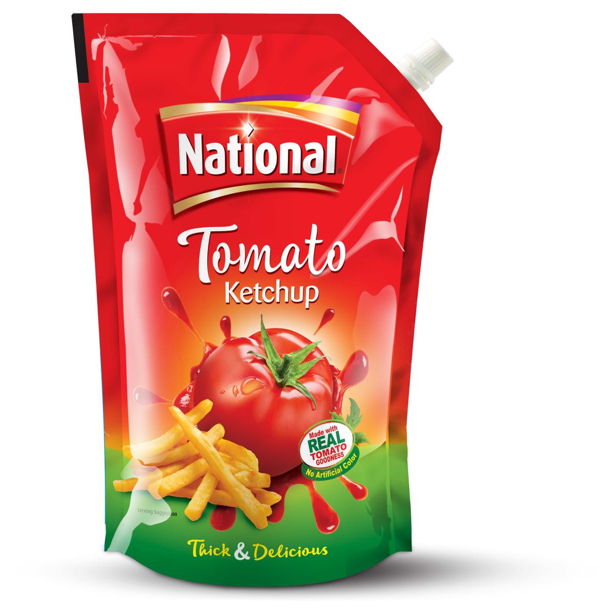 National Tomato Ketchup Pouch 400g