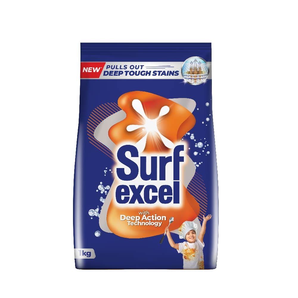 Surf Excel Laundry Detergent Powder 1kg pack