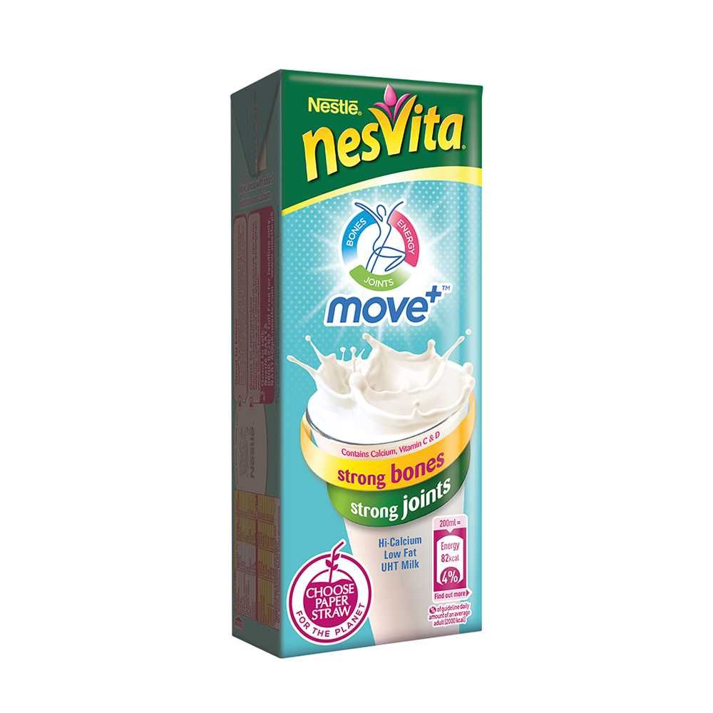 Nestle Nesvita Move Plus Low Fat Milk 200ml