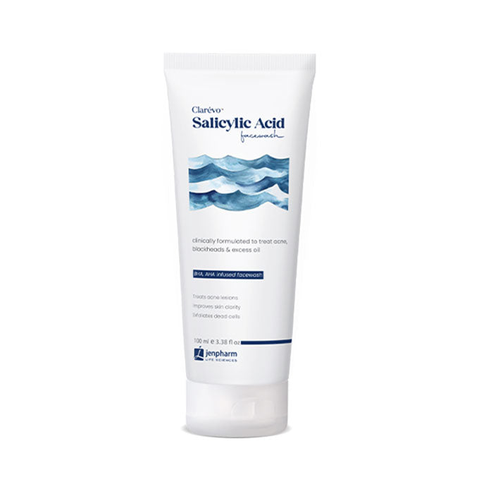 Jenpharm Clarevo Salicylic Acid Facewash 100ml